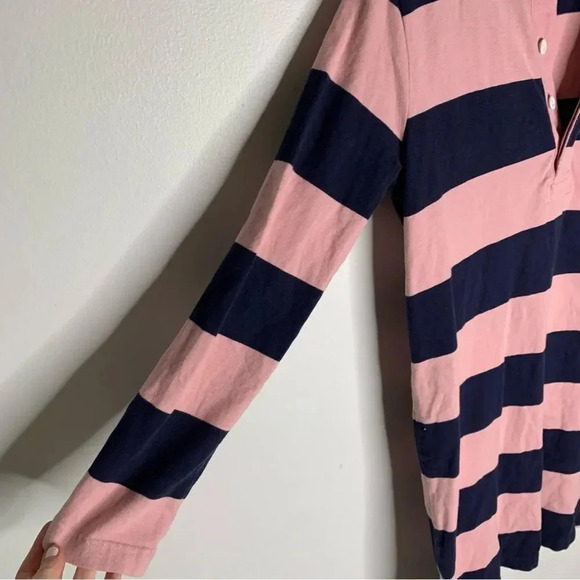 J. Crew Forever 1984 Rugby Stripe Shirt Dress - Picture 9 of 10